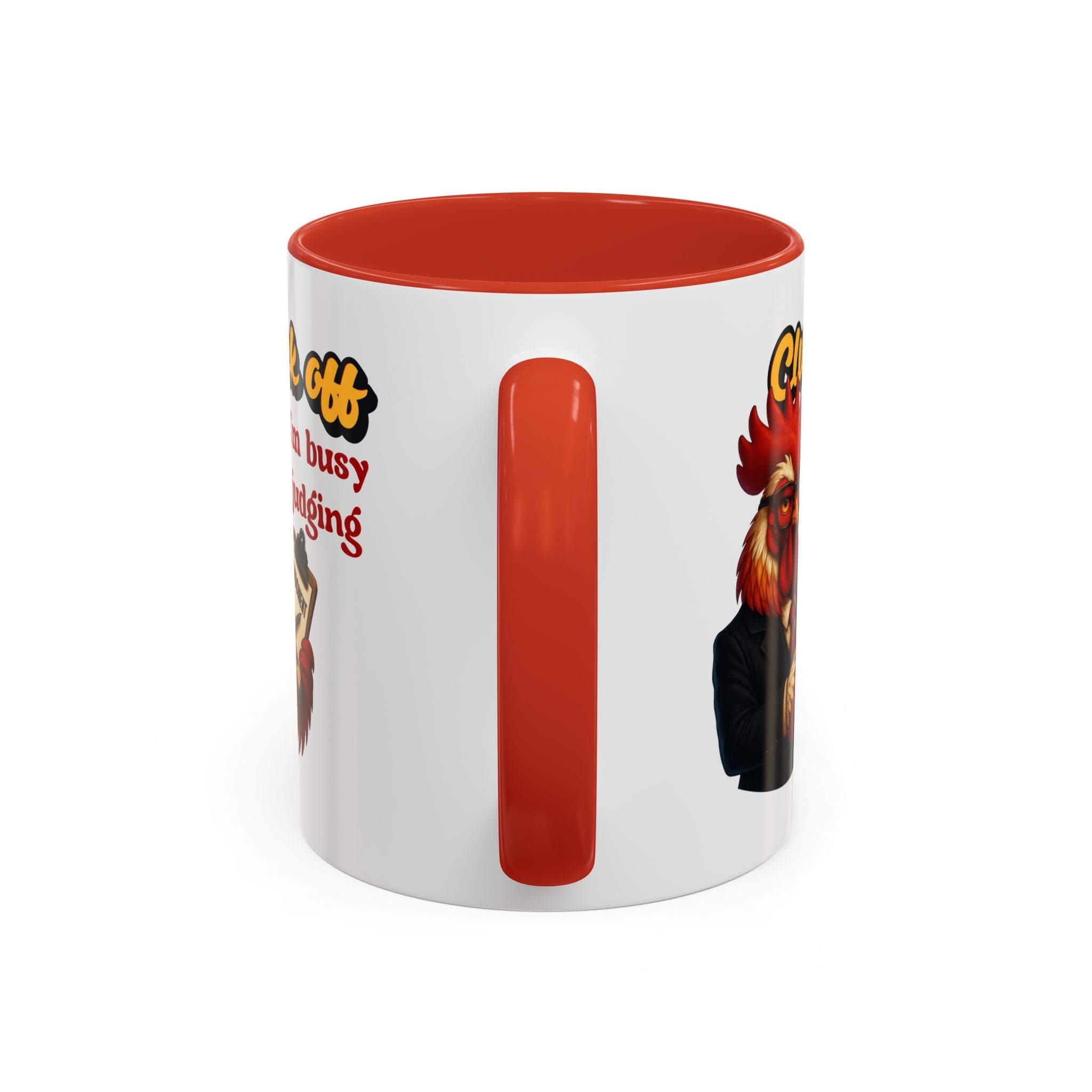 Funny Cluck Off Coffee Mug - Perfect for Chicken Lovers, Gag Gifts, Office Humor, and Birthdays