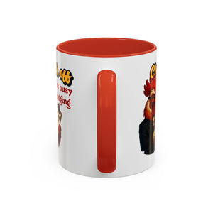 Funny Cluck Off Coffee Mug - Perfect for Chicken Lovers, Gag Gifts, Office Humor, and Birthdays