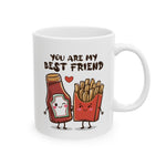 Best Friend  coffee Mug - Funny Gift, Coffee Cup for Friends, Birthday Present, Valentine’s Day, Friendship Gift