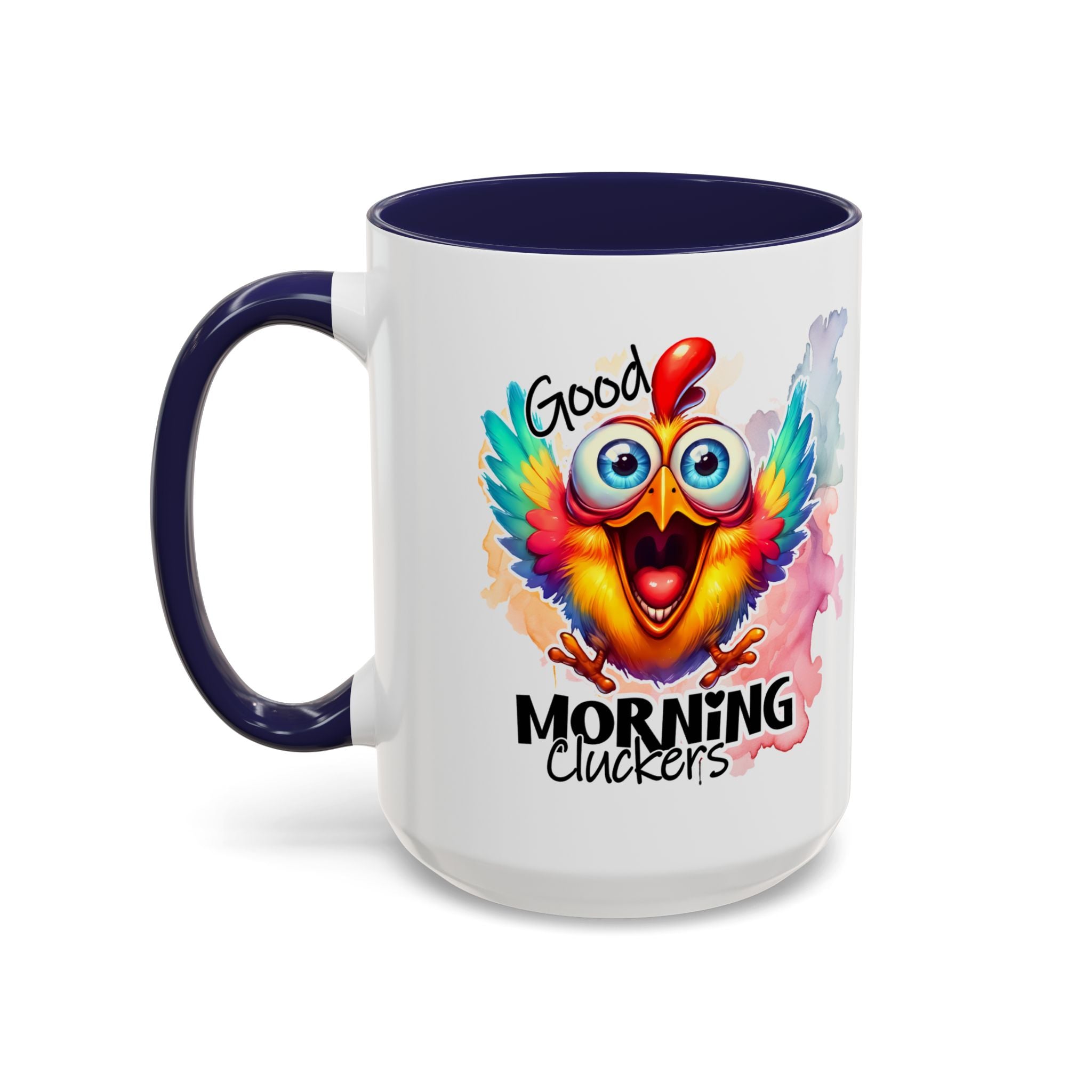 good Morning Mug with Cheerful Rooster Design - Perfect for Coffee Lovers, Gifting, Morning Routine, Kitchen Decor, Bird Enthusiasts