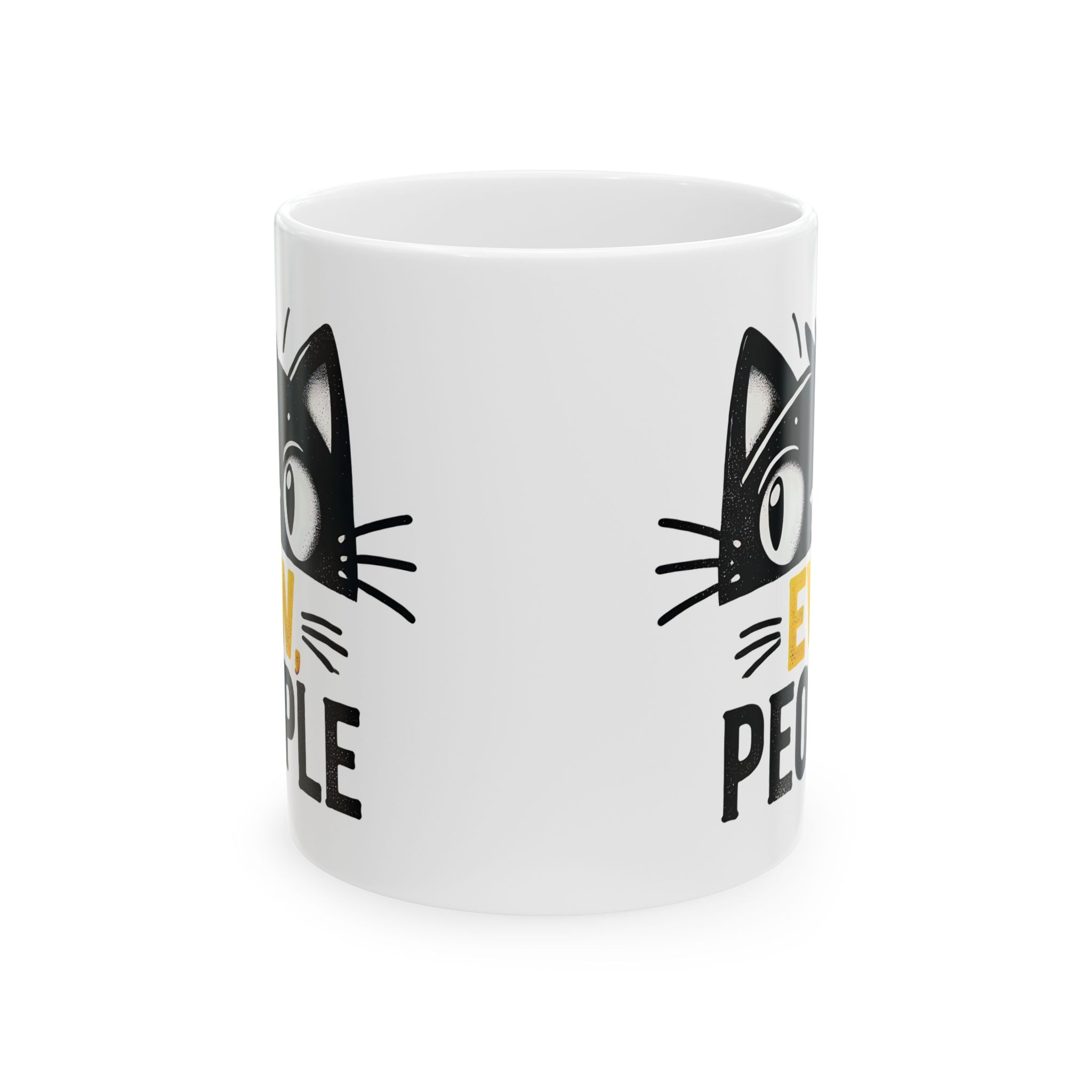 Cat Lover's coffee Mug attitude | Funny Gift for Cat Owners  Cute Cat Design | Purrfect Coffee Cup | Pet Lover's Gift