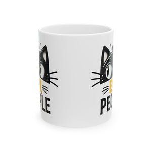 Cat Lover's coffee Mug attitude | Funny Gift for Cat Owners  Cute Cat Design | Purrfect Coffee Cup | Pet Lover's Gift
