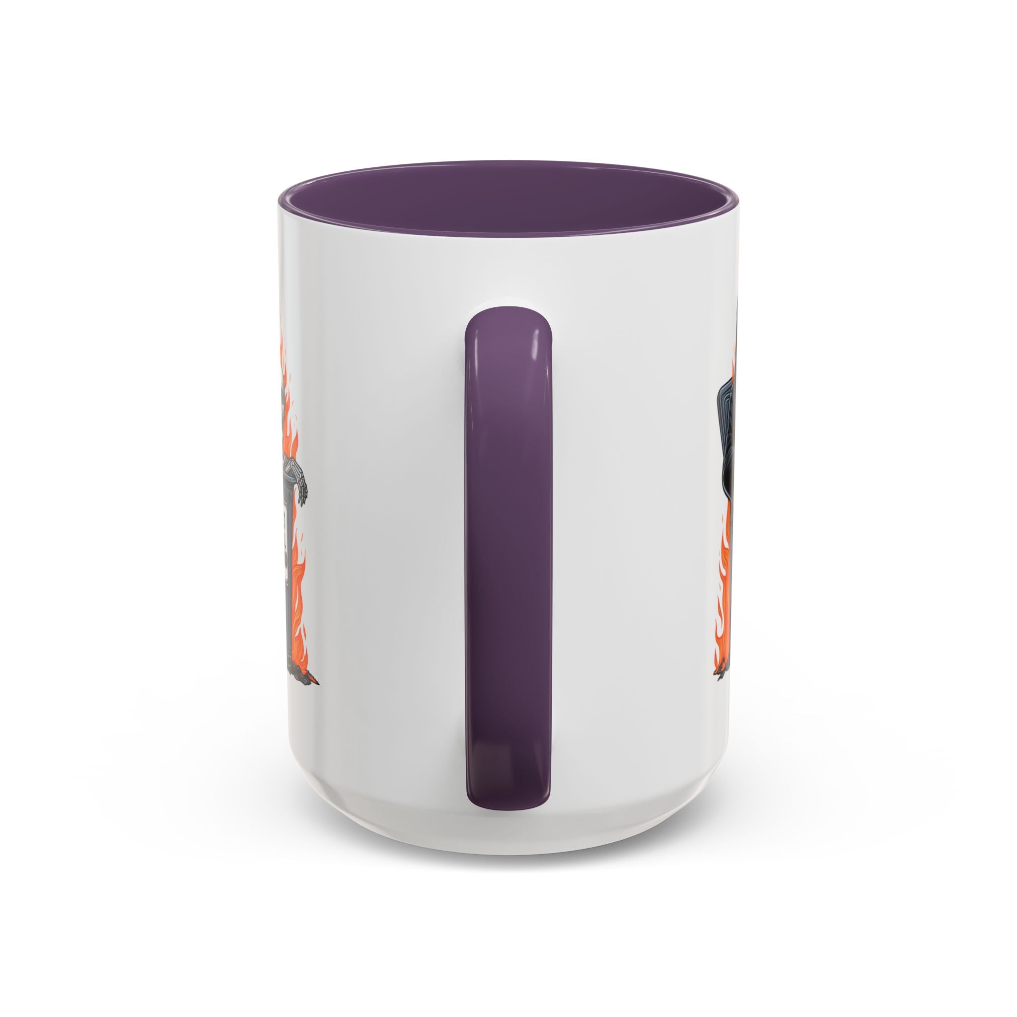 Funny Grim Reaper Coffee Mug - Perfect for Halloween, Gift for Friends, Quirky Kitchen Decor, Novelty Drinkware