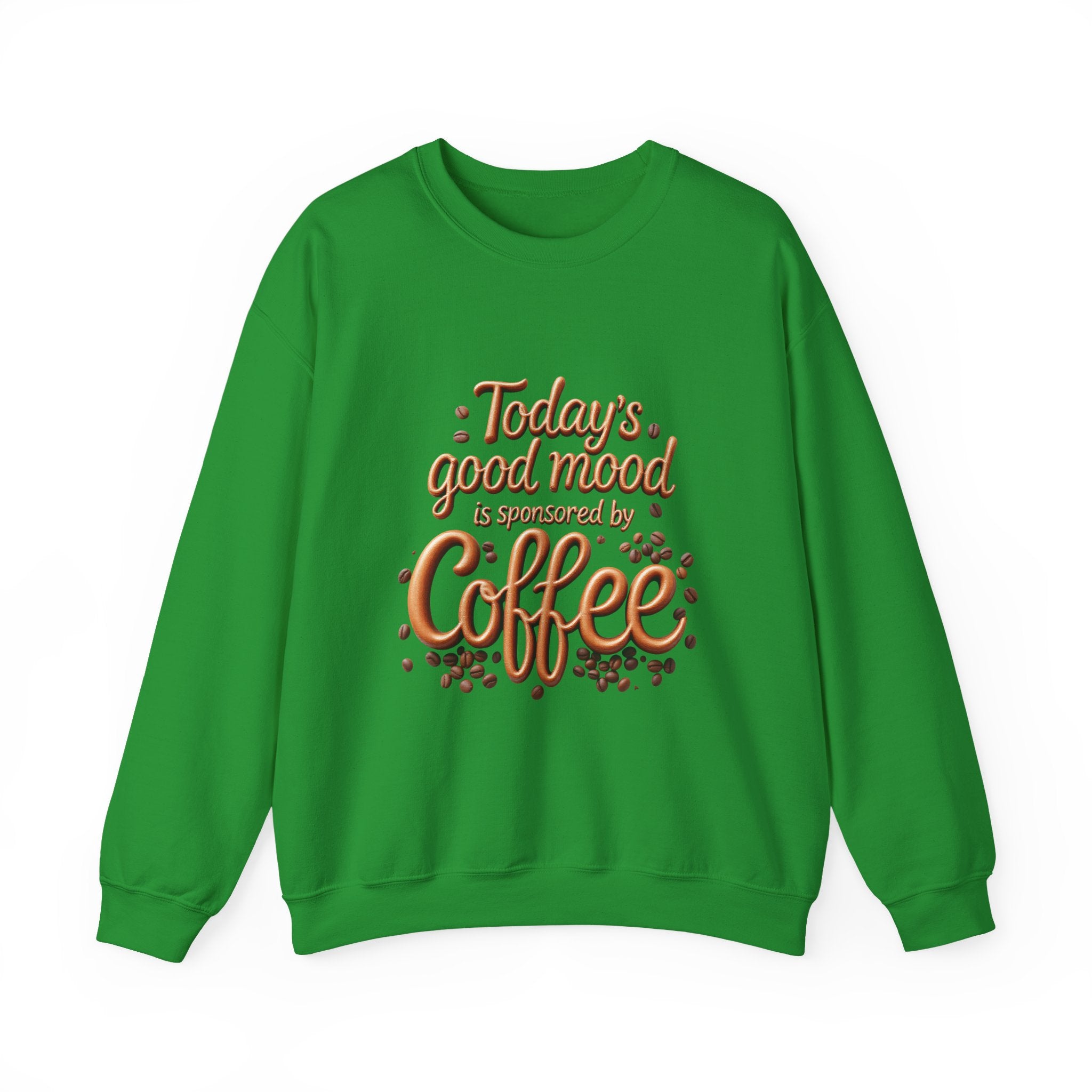 Coffee Mood Crewneck Sweatshirt - Cozy Gift for Coffee Lovers, Perfect for Birthdays, Holidays, Casual Days, Comfortable Wear