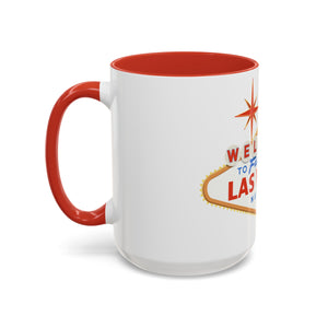 Las vegas sign Accent Coffee Mug (11, 15oz) by the x m world