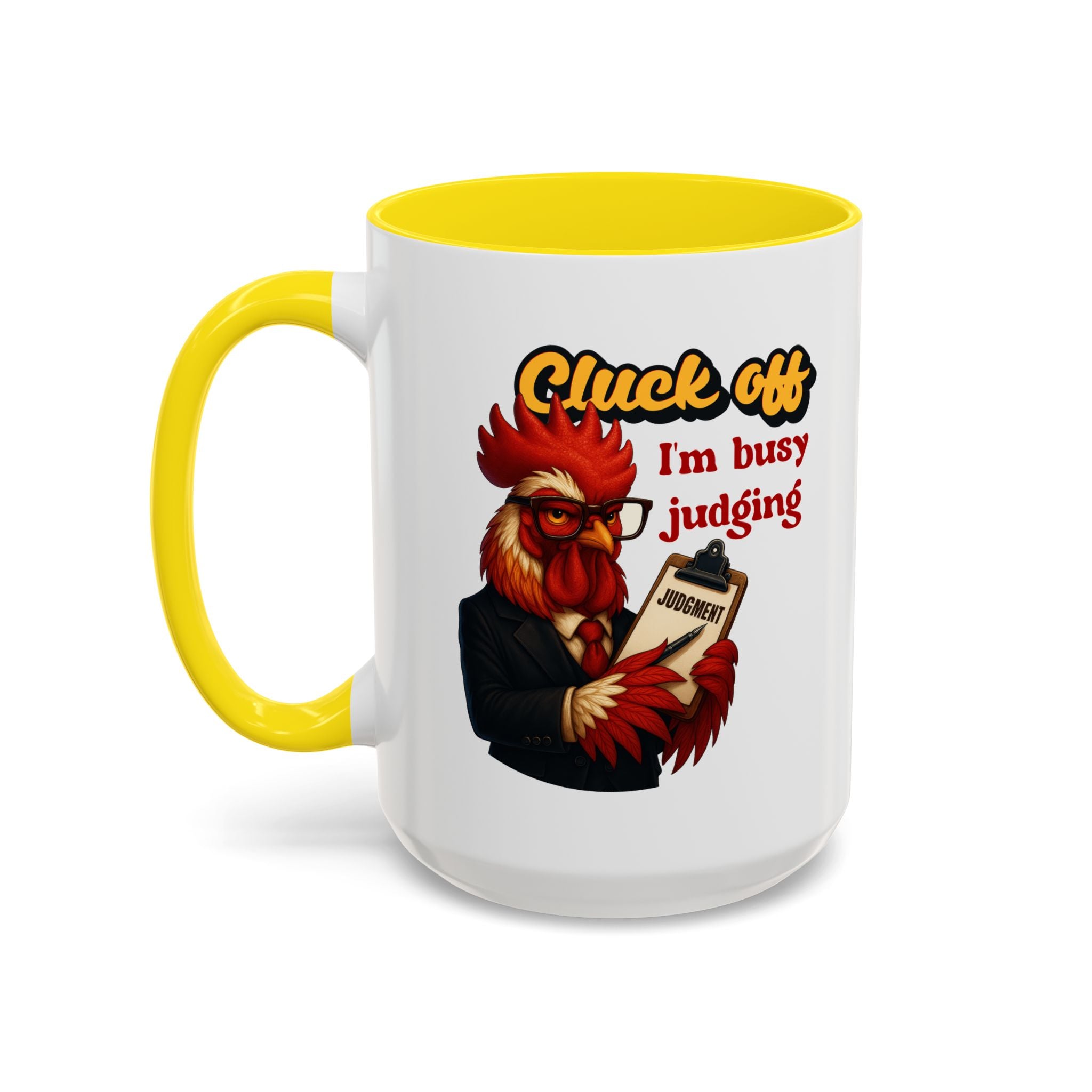 Funny Cluck Off Coffee Mug - Perfect for Chicken Lovers, Gag Gifts, Office Humor, and Birthdays