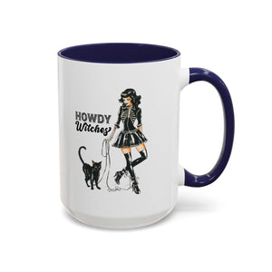 Spooky Cat Coffee Mug, Halloween Gifts, Witchy Home Decor, Black Cat Mug, Cozy Drinkware, Magical Kitchen Accessories