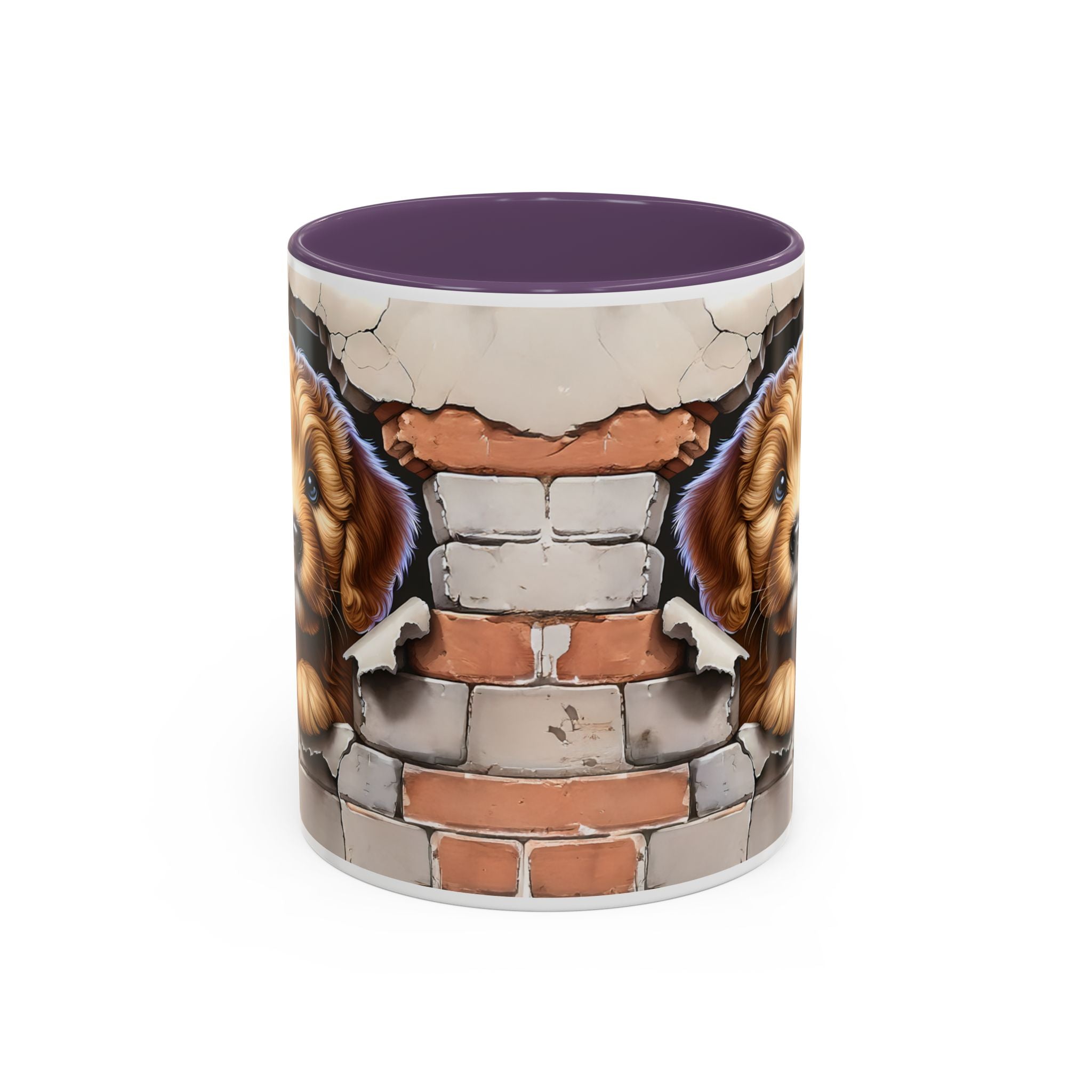Cute Dog Accent Coffee Mug - Perfect Gift for Pet Lovers, Animal Lovers, Home Decor, Coffee Lovers, Unique Kitchenware