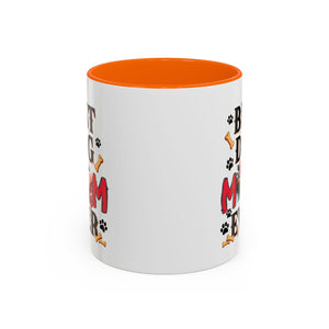 Best Dog Mom Ever Coffee Mug - Perfect Gift for Dog Lovers, Pet Moms, Animal Lovers, Dog-Themed Kitchen Decor, Best Friend Gift