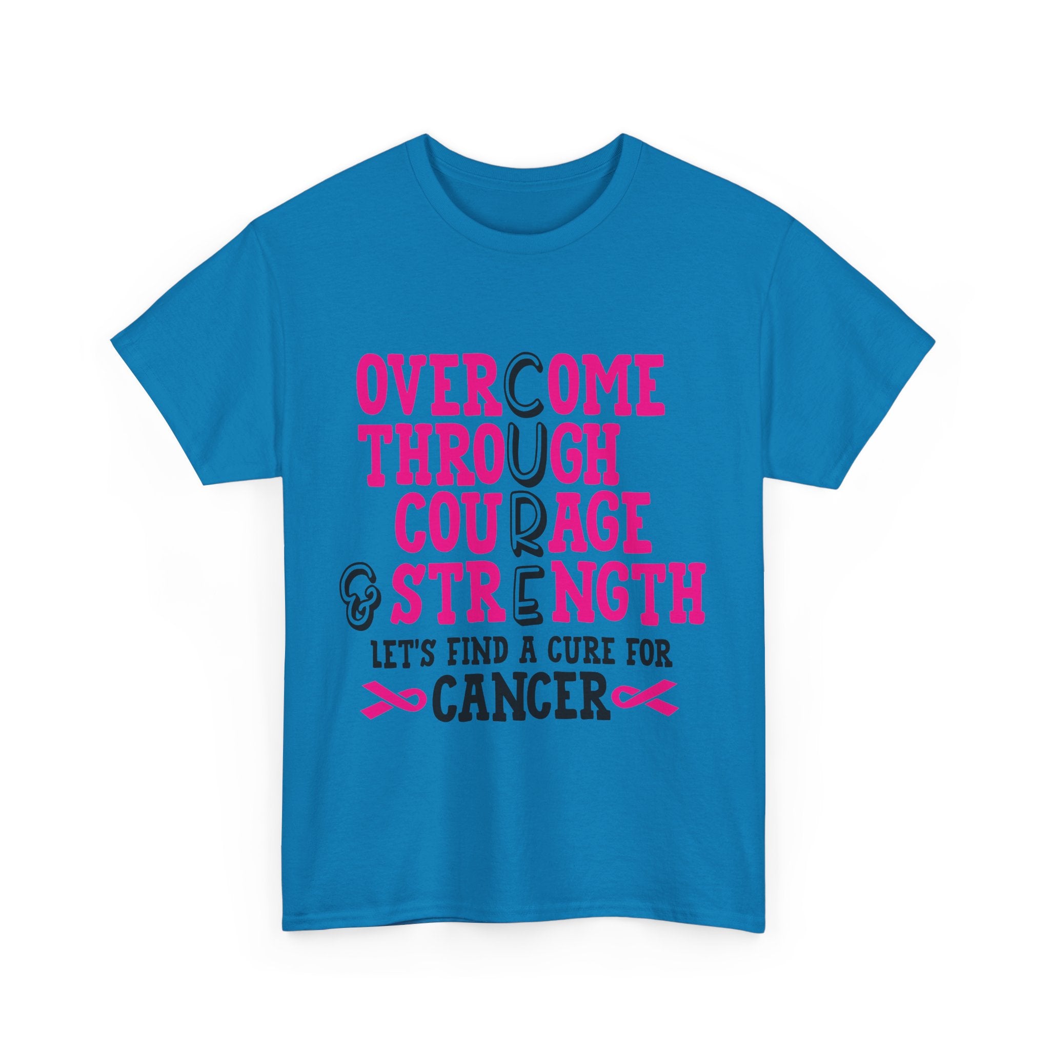 Inspirational Cancer Awareness Tee, Unisex Cotton Shirt, Supportive Tee, Gift for Survivors, Breast Cancer Awareness, Strength and [...]