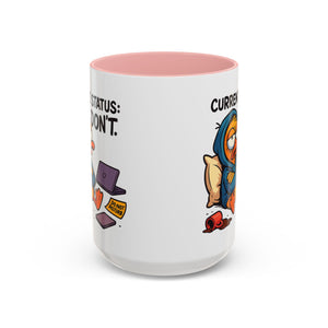 Chill Vibes Coffee Mug, Perfect for Lazy Days, Gift for Homebodies, Quirky Coffee Lover, Fun Desk Accessory, Work from Home Essentials