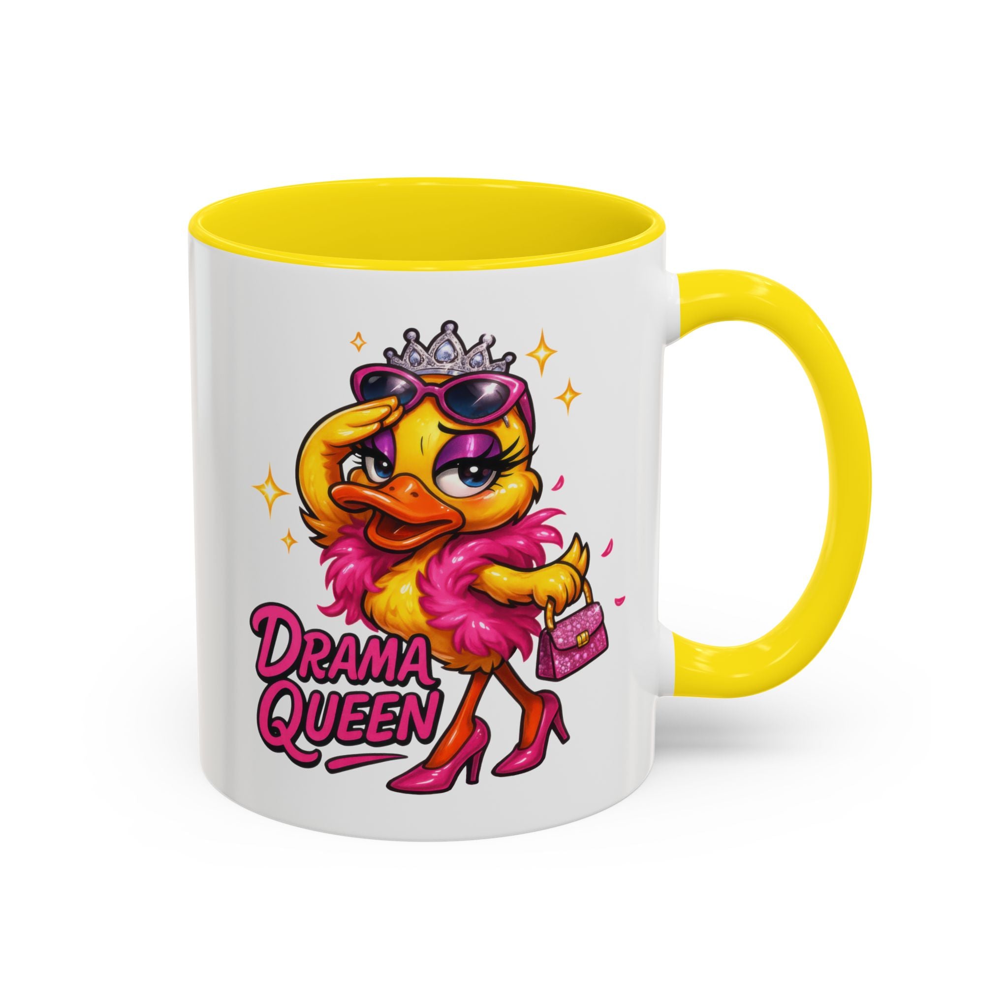 Drama Queen Coffee Mug, Funny Mug for Her, Gift for Drama Lovers, Sassy Office Mug, Unique Present for Birthdays