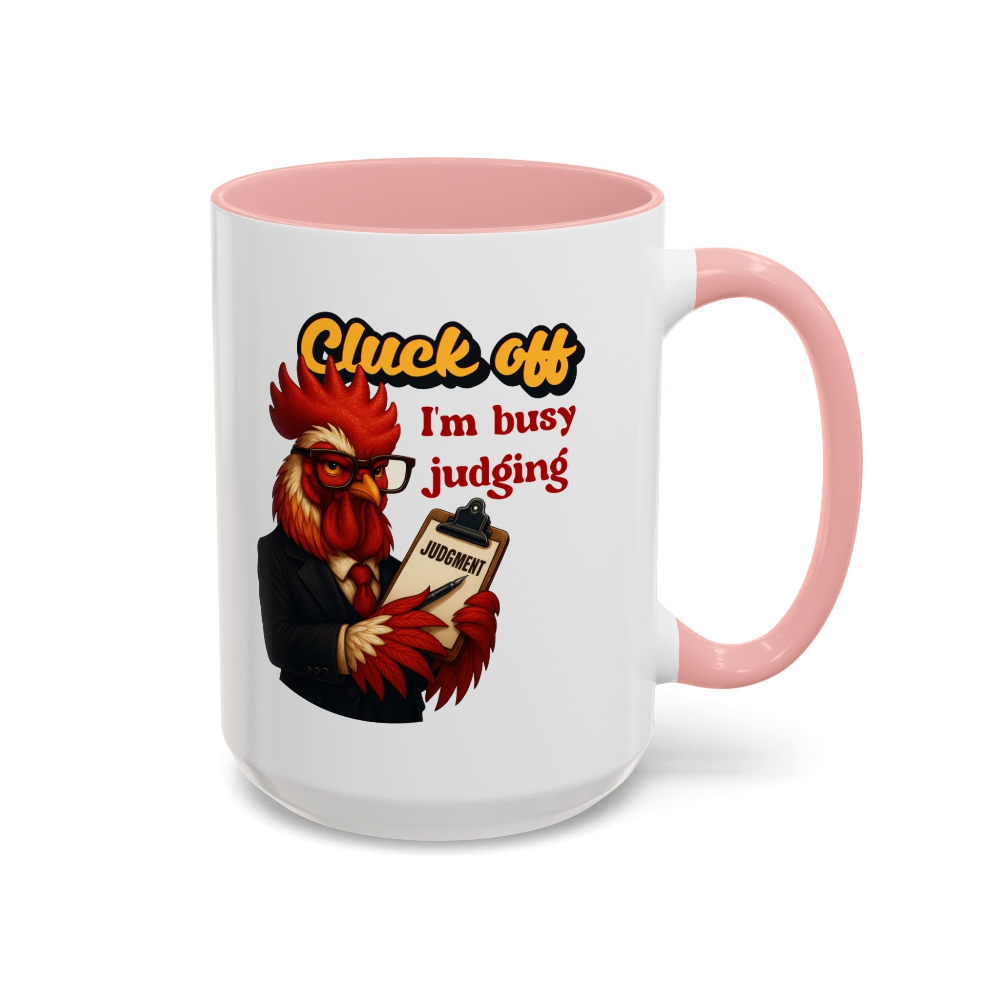 Funny Cluck Off Coffee Mug - Perfect for Chicken Lovers, Gag Gifts, Office Humor, and Birthdays