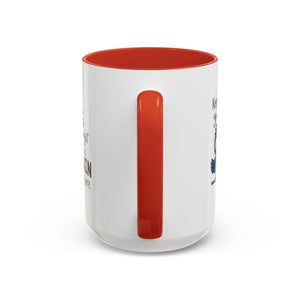 Funny attitude Accent Coffee Mug - "Keep Rolling Your Eyes" Bird Design, 11 & 15oz