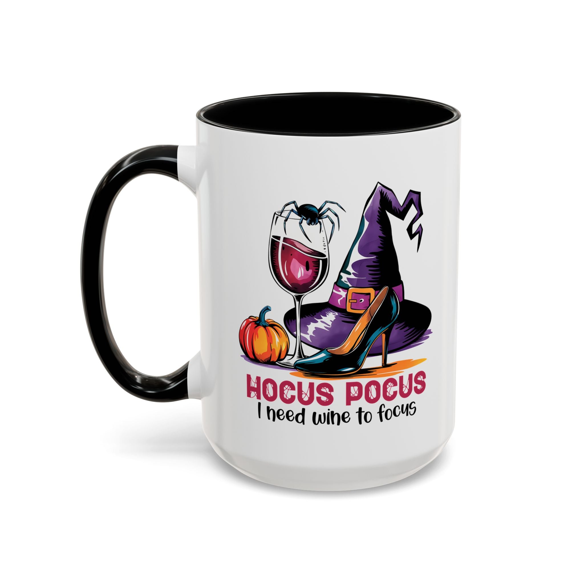 Spooky Witch Coffee Mug | Hocus Pocus Design, Unique Halloween Gift, Magic Brew Cup, Wine Lover's Mug, Cozy Autumn Decor
