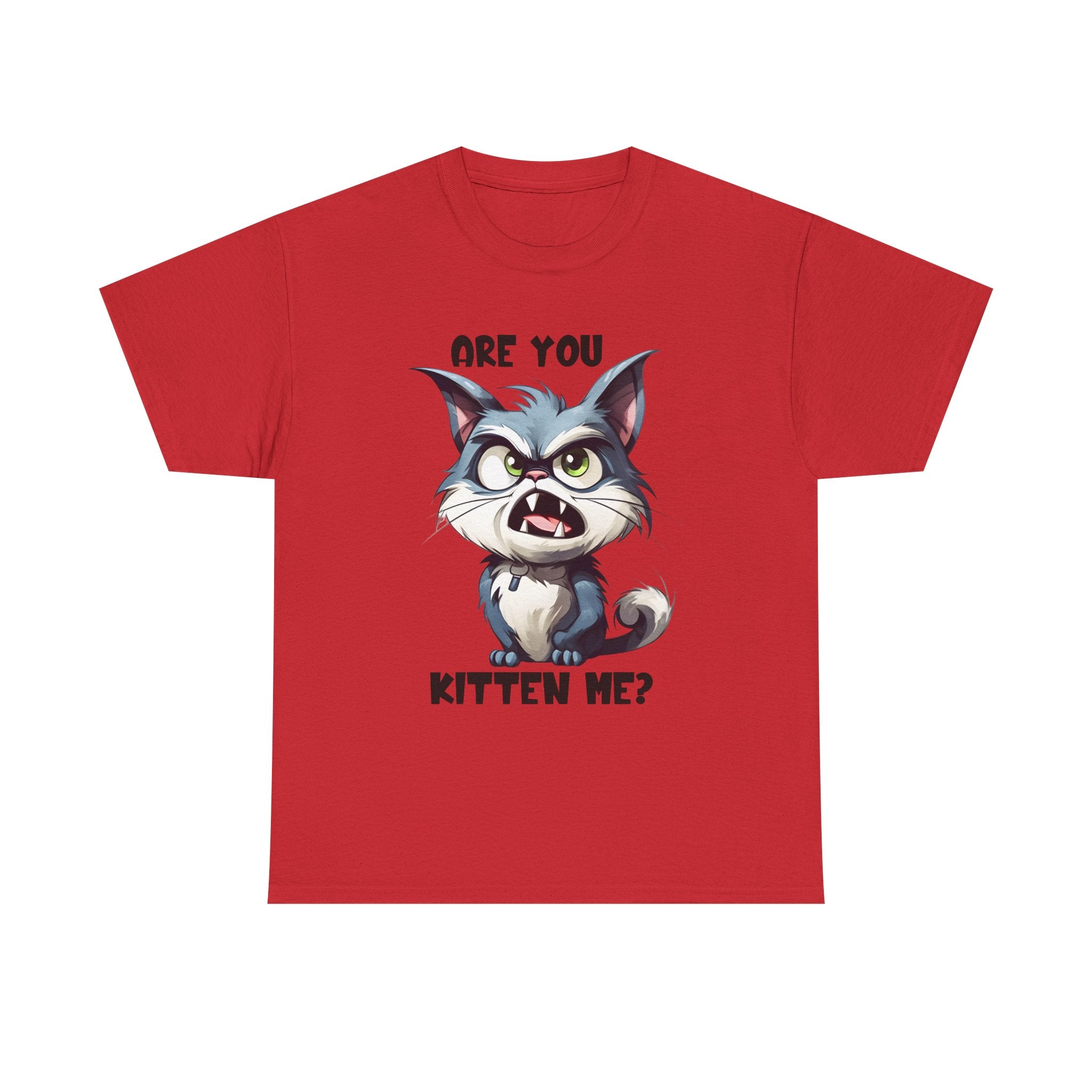 Are You Kitten Me? Cat Lover Tee, Funny T-Shirt, Gift for Cat Owners, Unisex Cotton Tee, Cute Kitten Shirt, Pet Lovers Apparel
