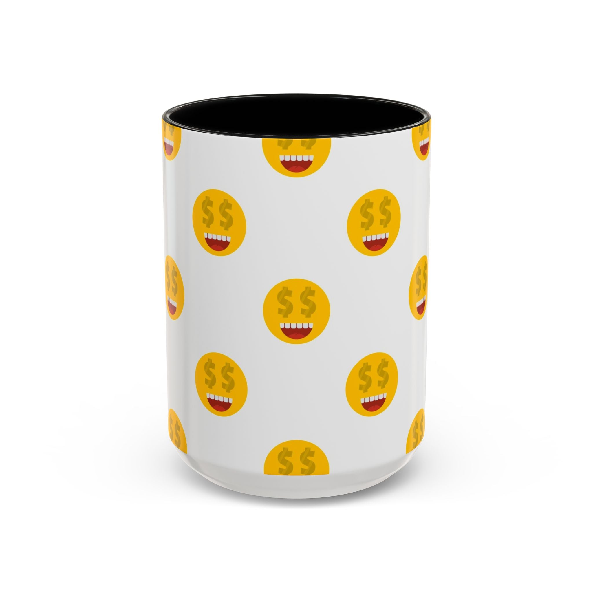 Smiles and dollars Accent Coffee Mug (11, 15oz)