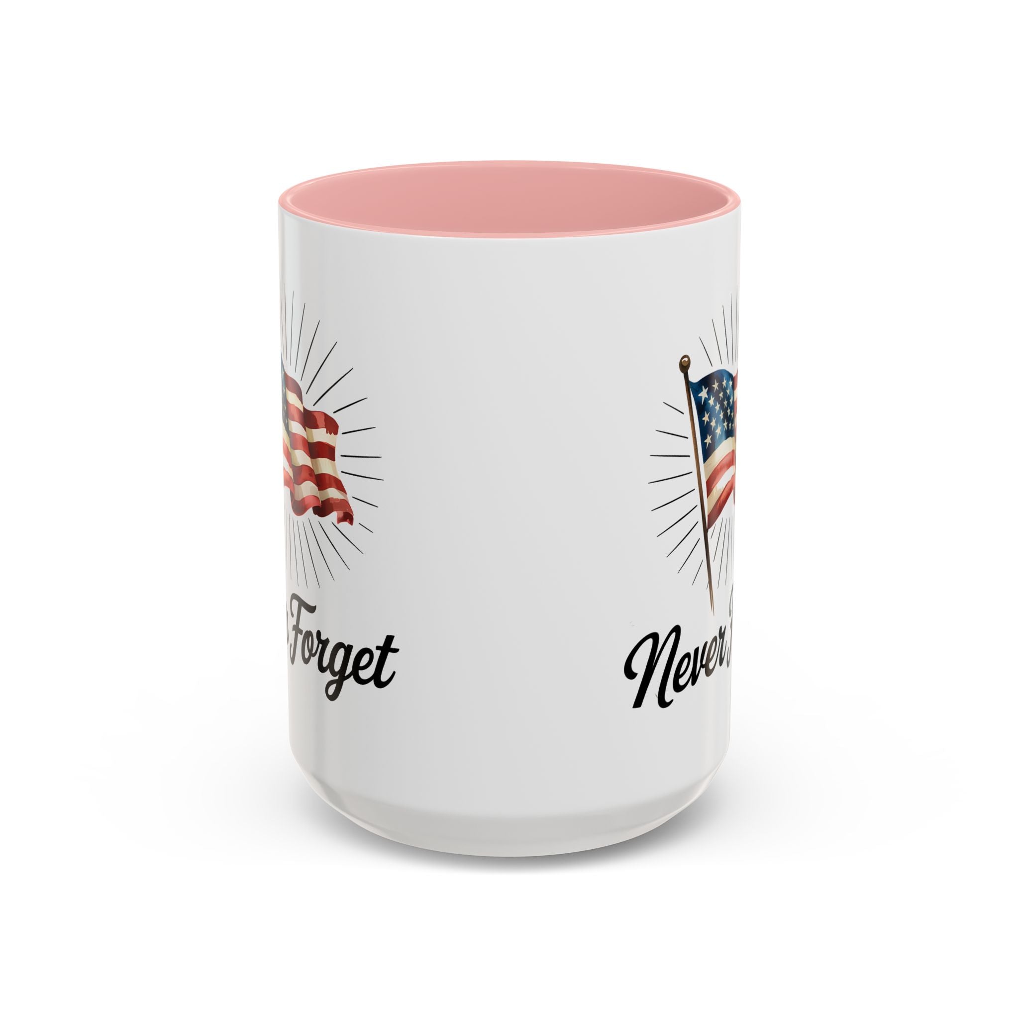 Patriotic Never Forget Coffee Mug - 11oz & 15oz USA flag