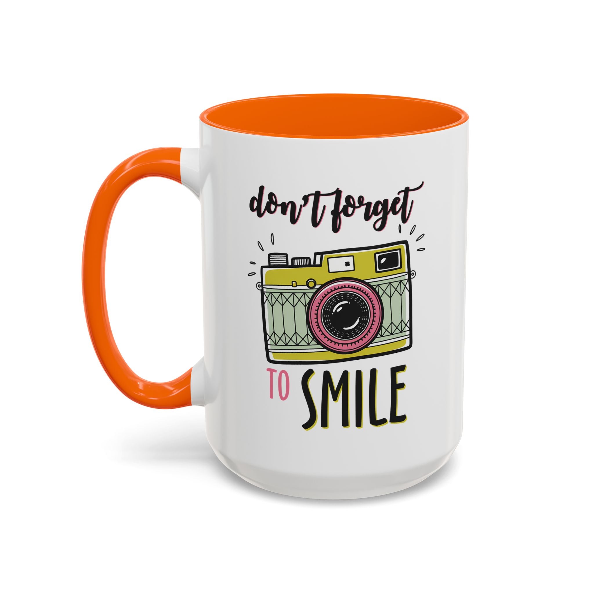 Inspirational Coffee Mug - 'Don't Forget to Smile' mental health
