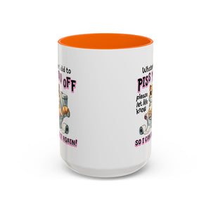 Funny Cat Mug - "Piss You Off" Coffee Cup for Cat Lovers