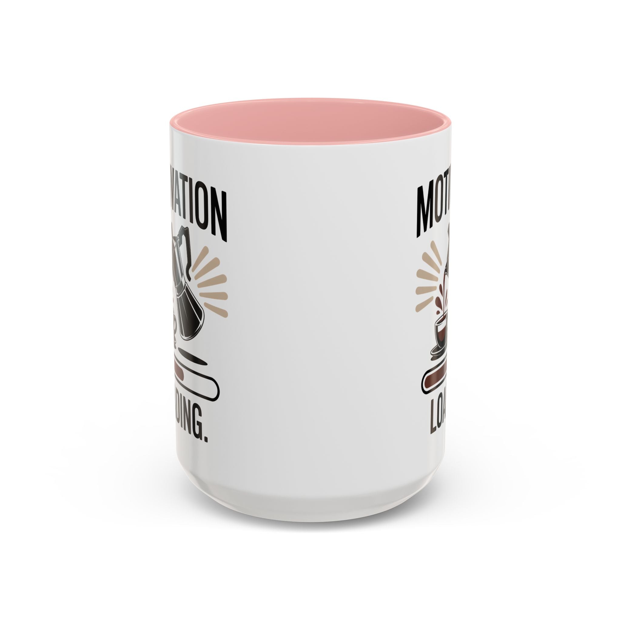 Motivation Loading Coffee Mug - Stylish 11oz & 15oz Accent Mug for Coffee Lovers