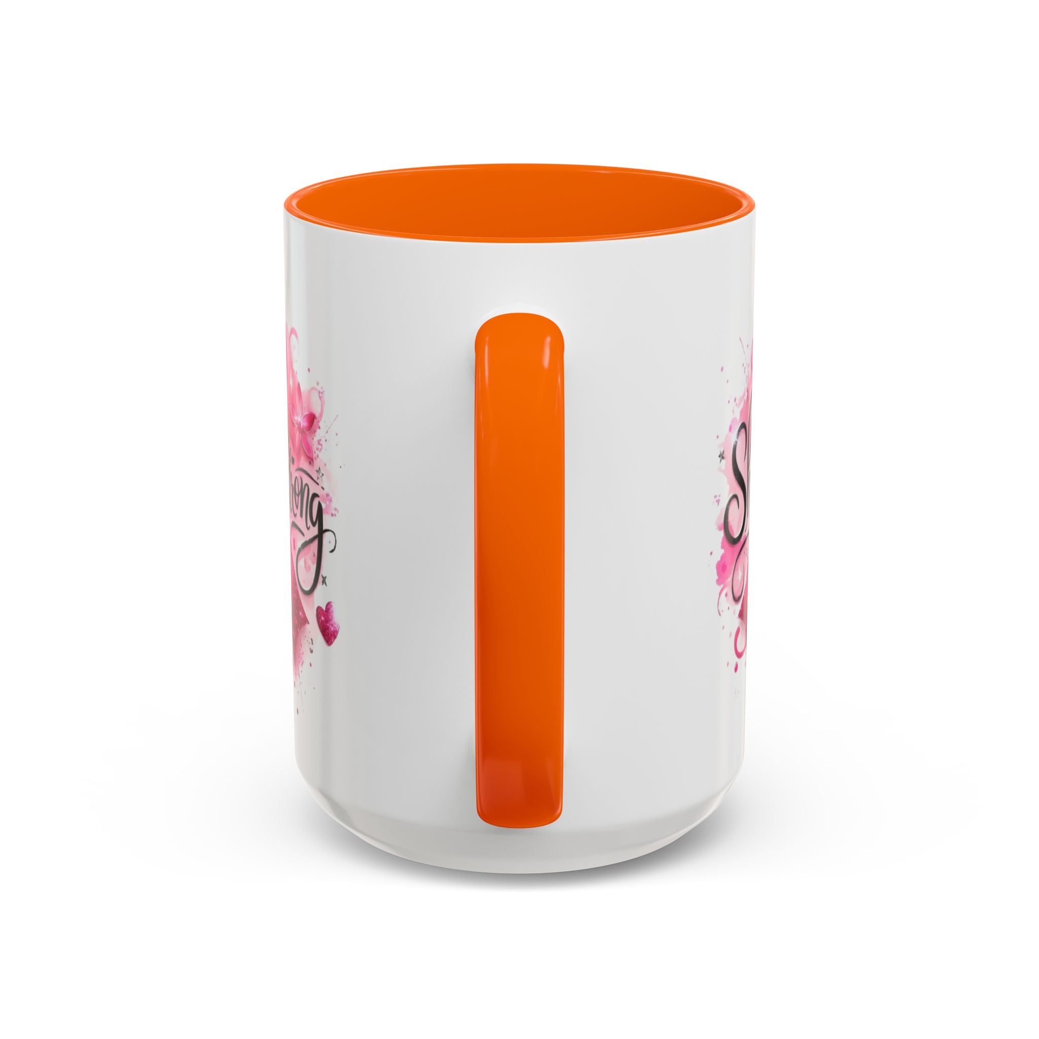 Empowering Pink Ribbon Coffee Mug - Gift for Survivors, Breast Cancer Awareness, Motivational Mug, Inspirational Drinkware, Self-Care Gift