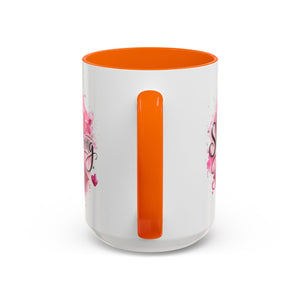 Empowering Pink Ribbon Coffee Mug - Gift for Survivors, Breast Cancer Awareness, Motivational Mug, Inspirational Drinkware, Self-Care Gift