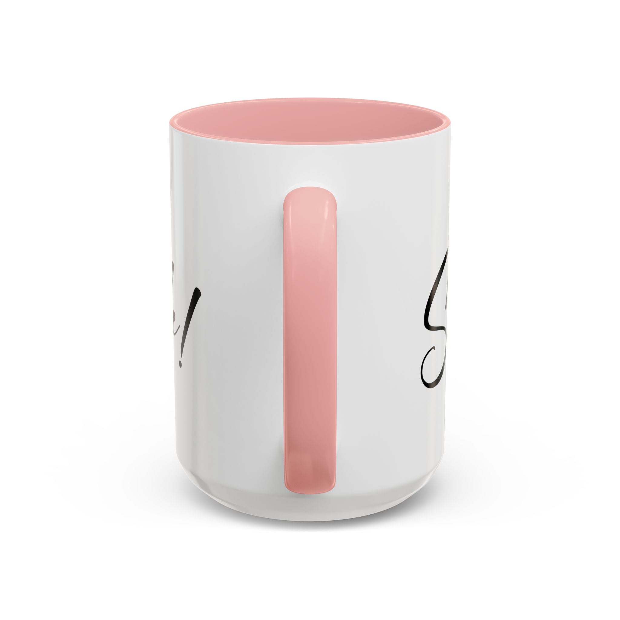 Inspirational Accent Coffee Mug - "You Make Me Smile!" - Perfect Gift for Friends & Family