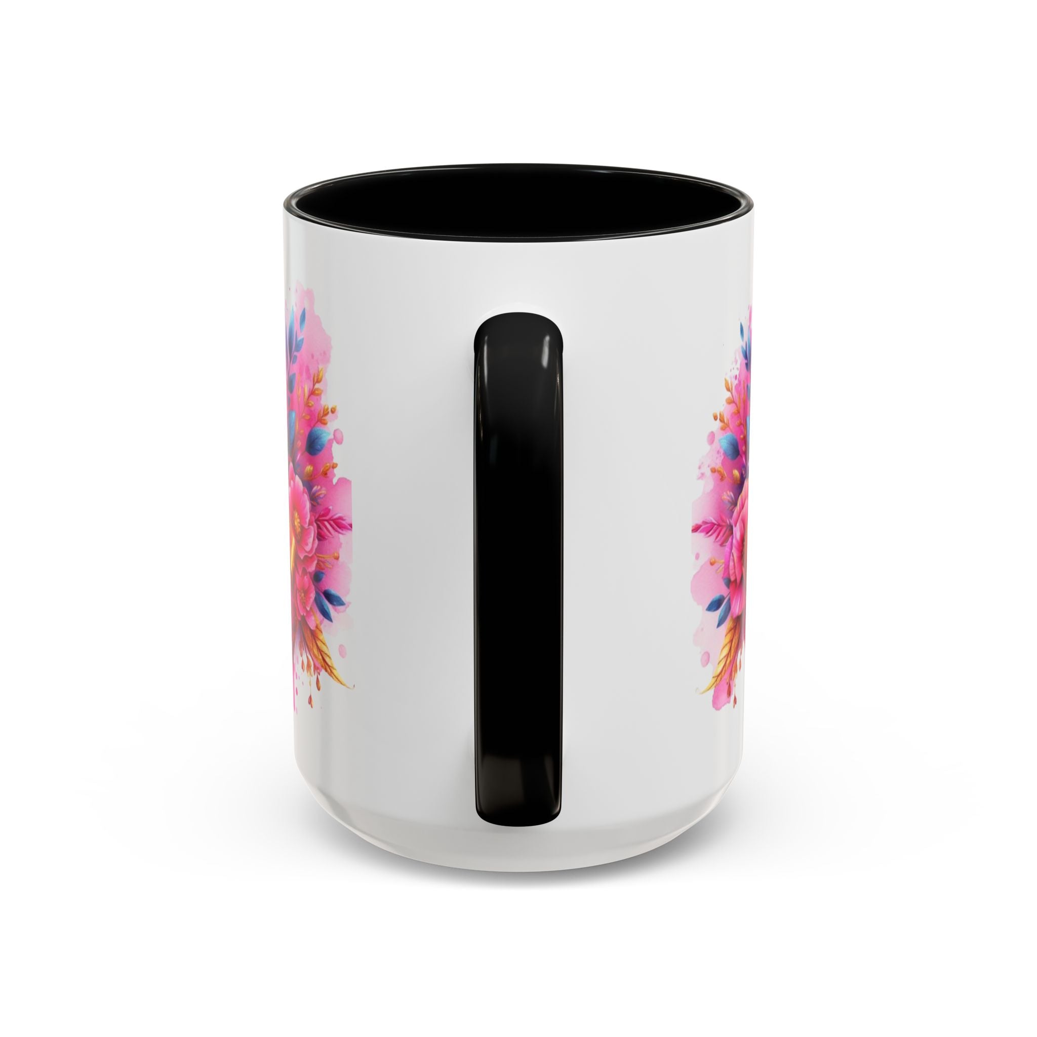 Inspirational Warrior Coffee Mug - Floral Design, Encouragement Gift, Cancer Awareness, Motivational Cup, Supportive Drinkware