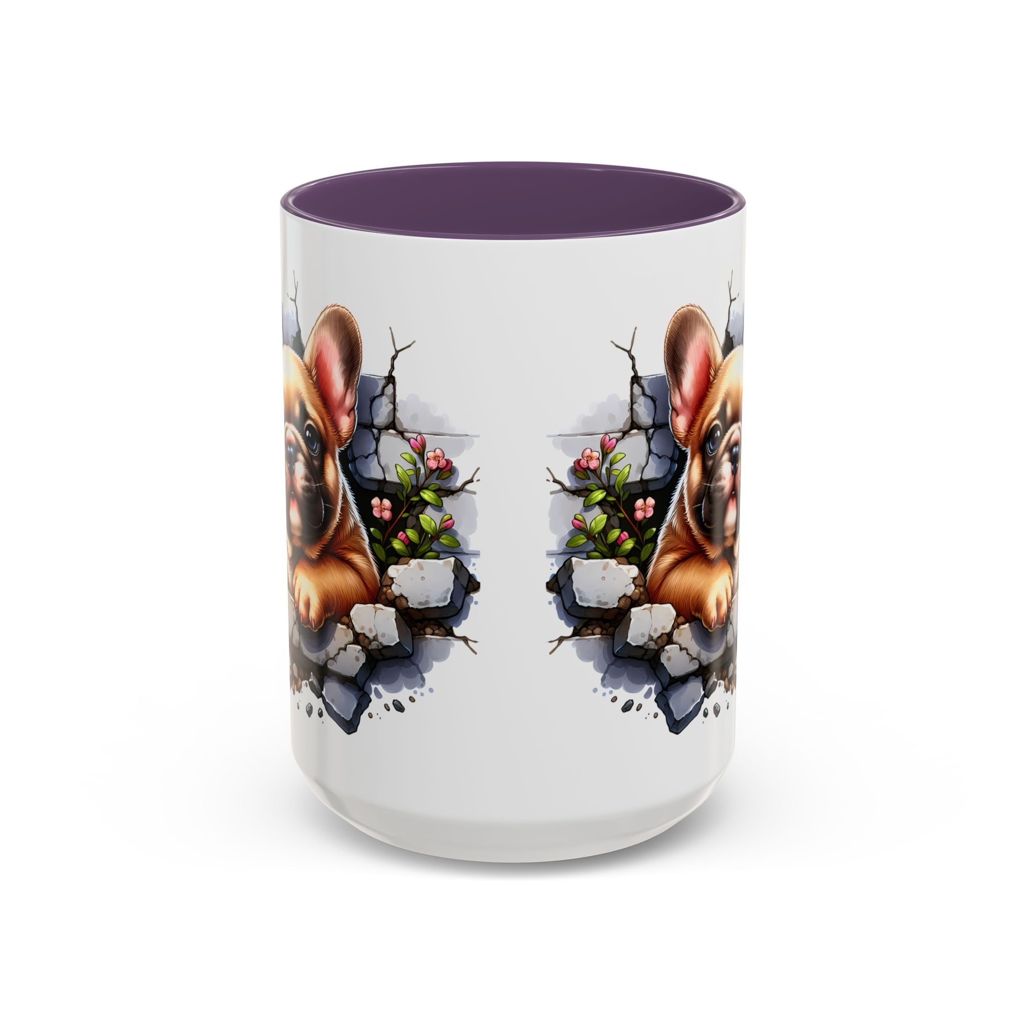 Charming Dog-Themed Coffee Mug, Perfect for Pet Lovers, Gift for Dog Owners, Cute French Bulldog Art, Ideal for Birthdays and Holidays