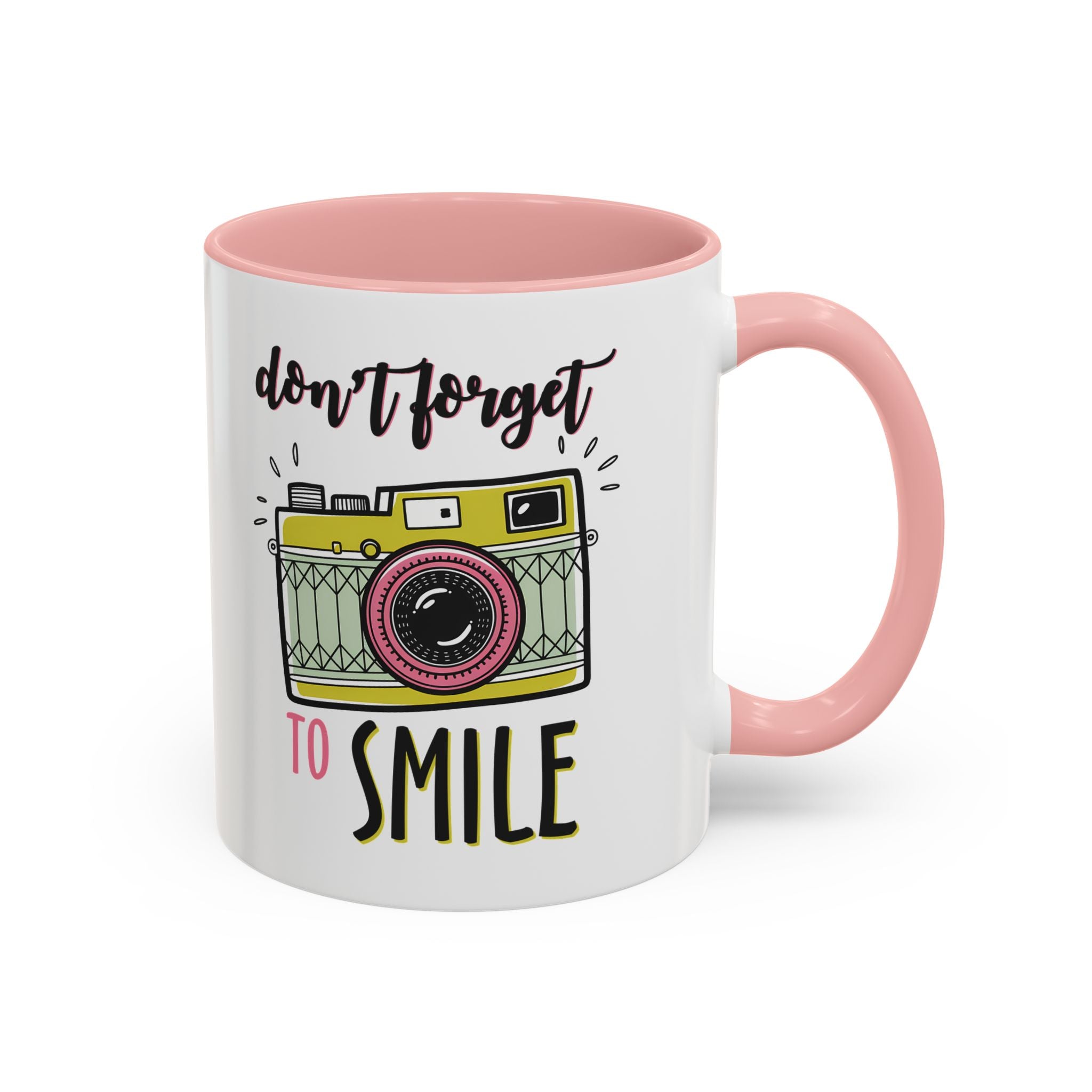 Inspirational Coffee Mug - 'Don't Forget to Smile' mental health