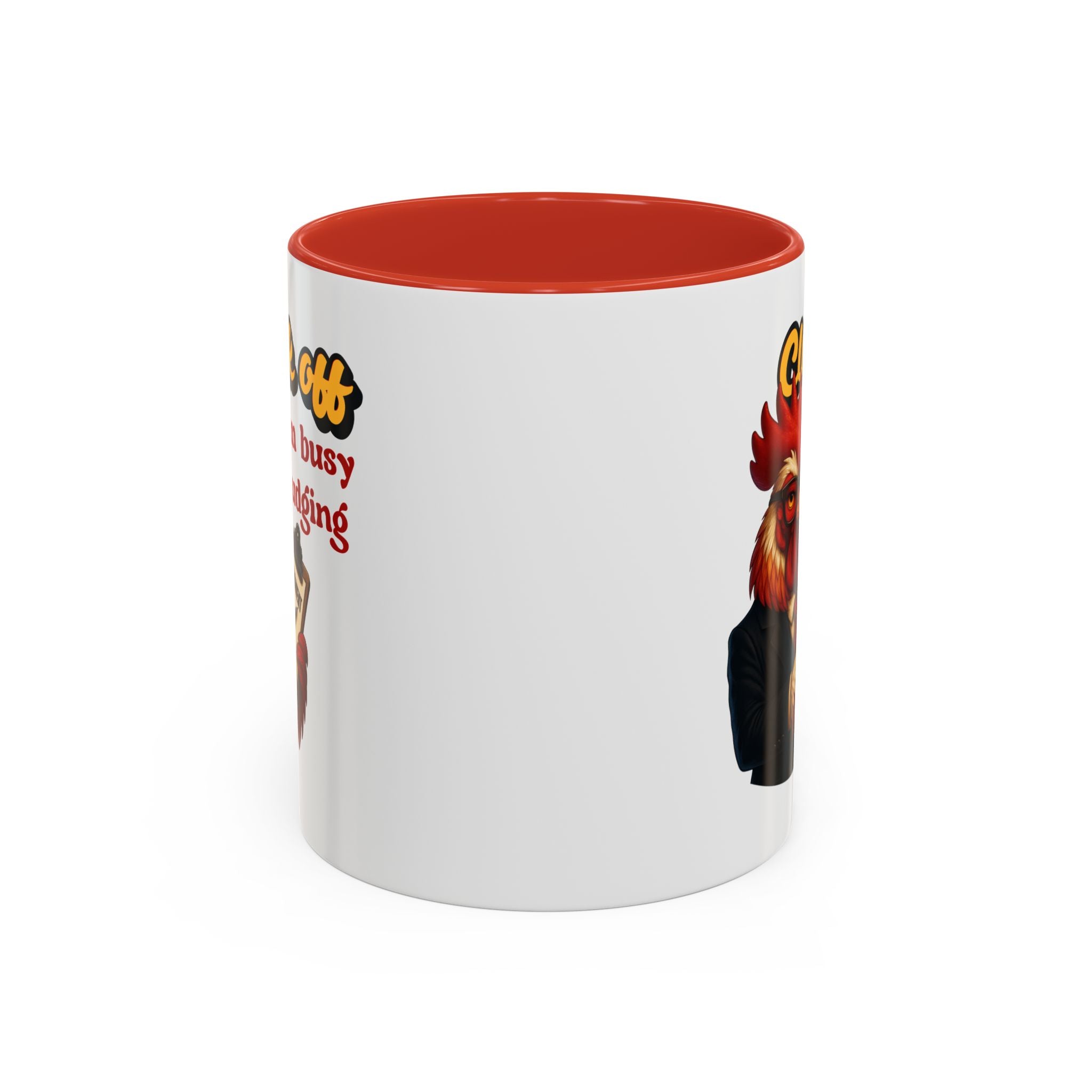 Funny Cluck Off Coffee Mug - Perfect for Chicken Lovers, Gag Gifts, Office Humor, and Birthdays