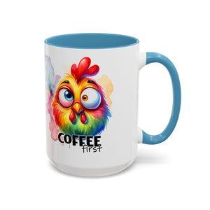 funny Chicken Coffee Mug - Whimsical Gift for Coffee Lovers,  Drinkware, Home Decor, Kitchen Essentials
