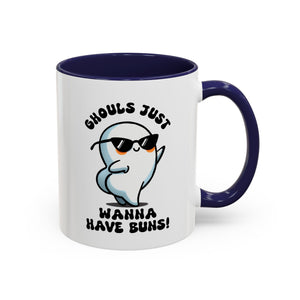Playful Ghouls Coffee Mug | Fun Halloween Mug, Gift for Ghost Lovers, Cute Drinkware, Spooky Decor, Halloween Party