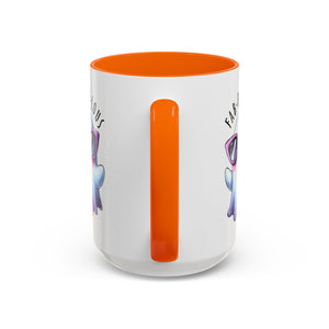 Fab-Boo-Lous Ghost Coffee Mug | Cute Halloween Mug, Fun Gift for Ghost Lovers, Spooky Seasonal Decor, Adorable Tea Cup