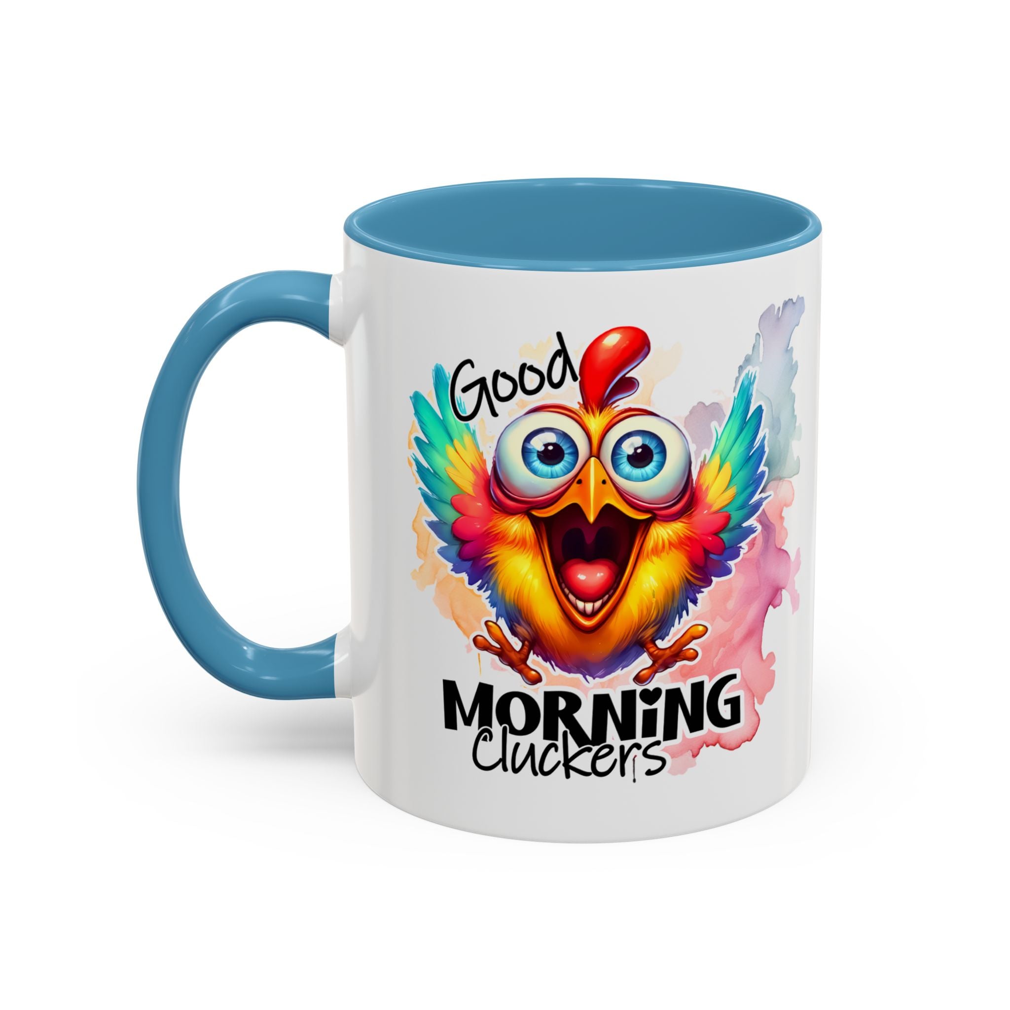 good Morning Mug with Cheerful Rooster Design - Perfect for Coffee Lovers, Gifting, Morning Routine, Kitchen Decor, Bird Enthusiasts