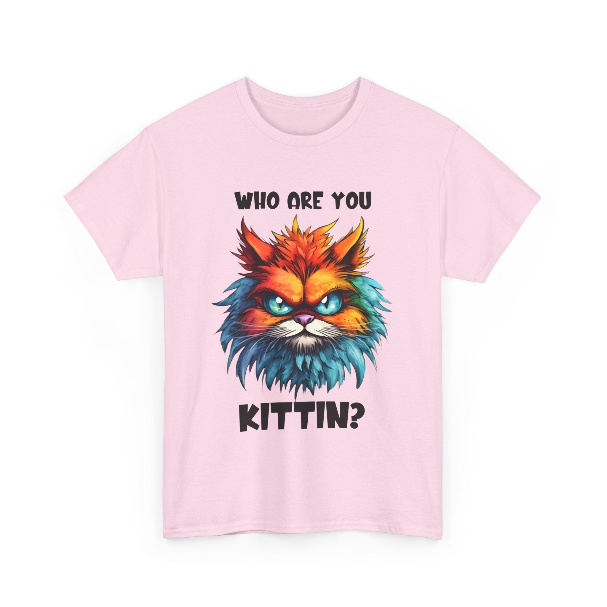 sarcasm  Cat Tee - Who Are You Kittin? Shirt, Funny Cat T-Shirt, Pet Lover Gift, Animal Lover Apparel, Birthday Gift Idea
