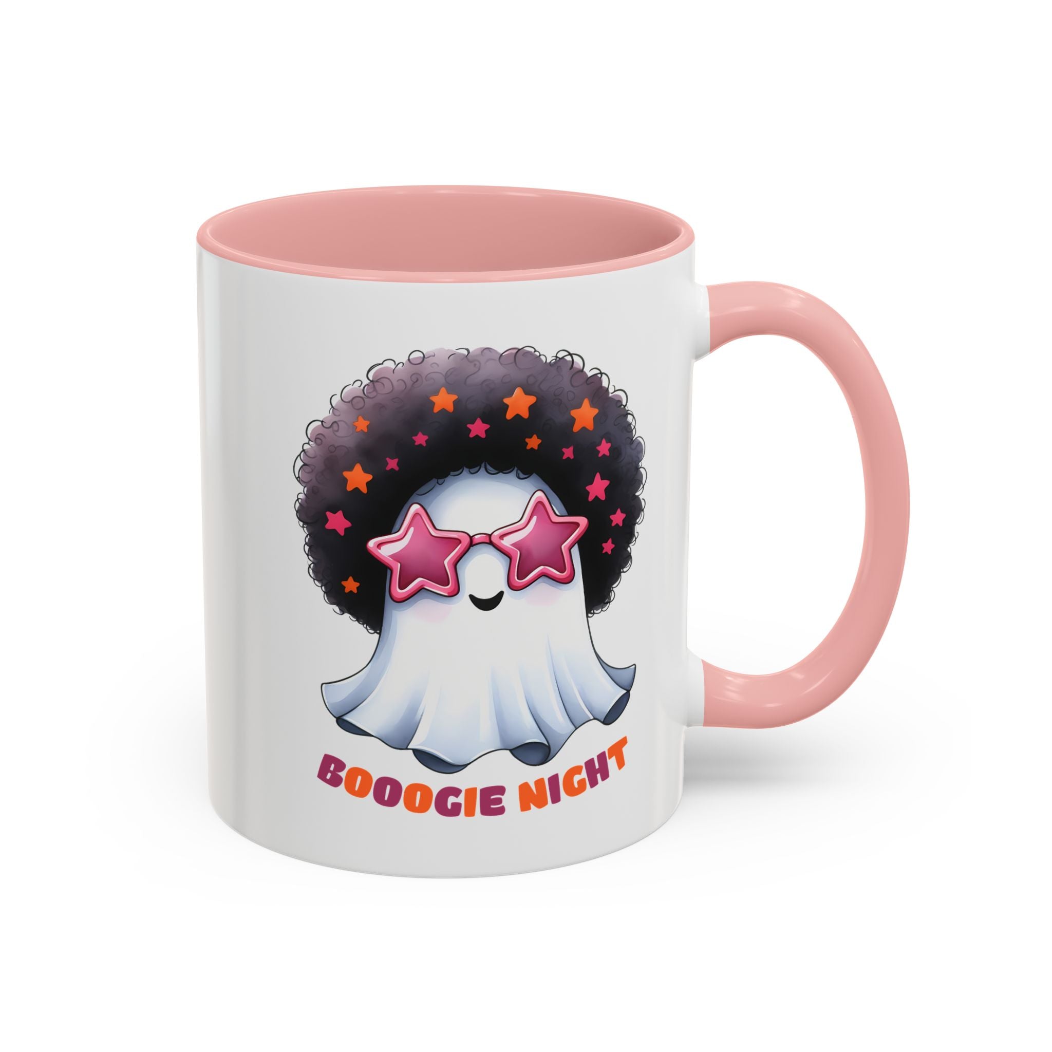 Groovy Ghost Coffee Mug - Fun, Whimsical Mug for Halloween, Parties, Gift for Friends, Unique Home Decor, Boogie Night