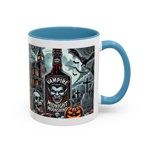 Gothic vampire Halloween Coffee Mug, Spooky Decor, Skull Design, Gift for Horror Lovers,  Party Essential, Unique Drinkware
