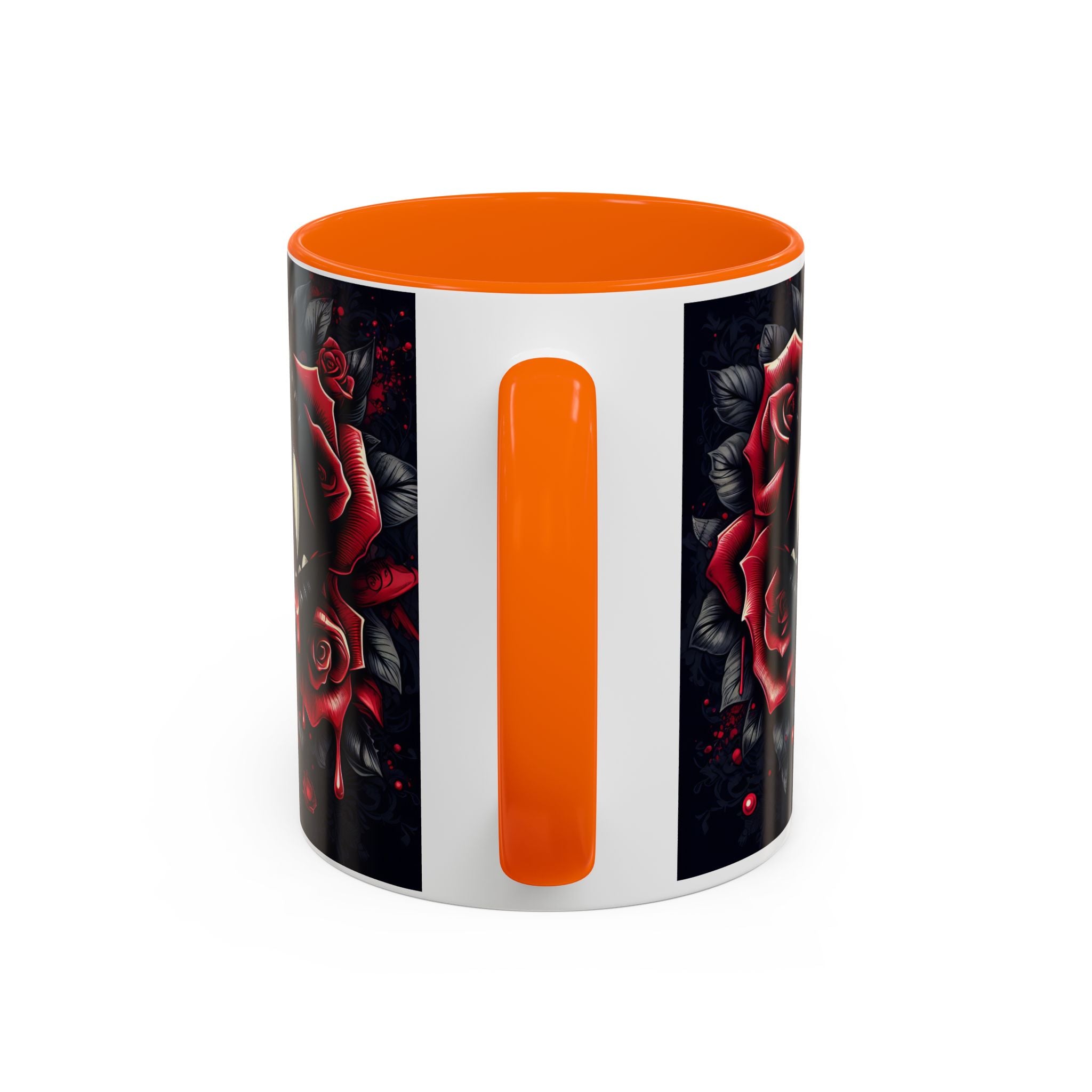 Gothic Vampire Rose Coffee Mug | Perfect for Halloween, Unique Gift, Dark Aesthetic, Gothic Decor, Horror Collectible