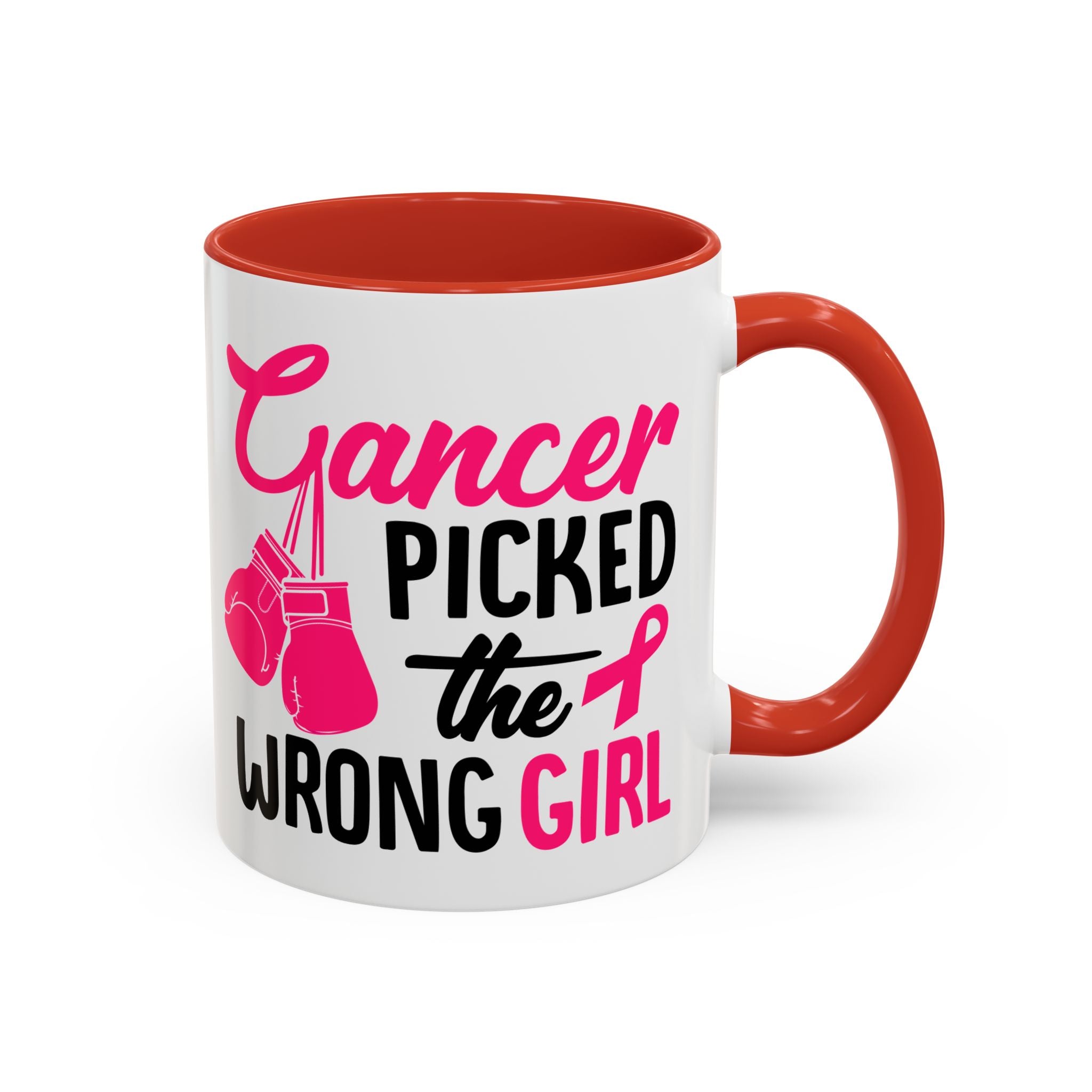 Empowering Cancer Warrior Mug, Coffee Cup for Fighters, Supportive Gift for Cancer Survivors, Inspiration for Awareness Events, [...]