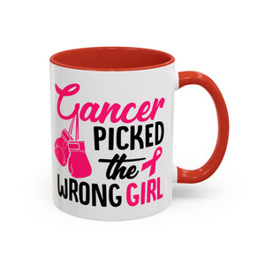 Empowering Cancer Warrior Mug, Coffee Cup for Fighters, Supportive Gift for Cancer Survivors, Inspiration for Awareness Events, [...]
