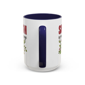Sarcasm Coffee Mug - 11/15oz Floral Design, Perfect for Coffee Lovers