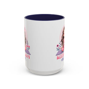 Relaxing Yoga Coffee Mug, Keep Calm and Om Mug, Inspirational Gift, Meditation Mug, Self-Care Coffee Cup, Yoga Lover's Gift