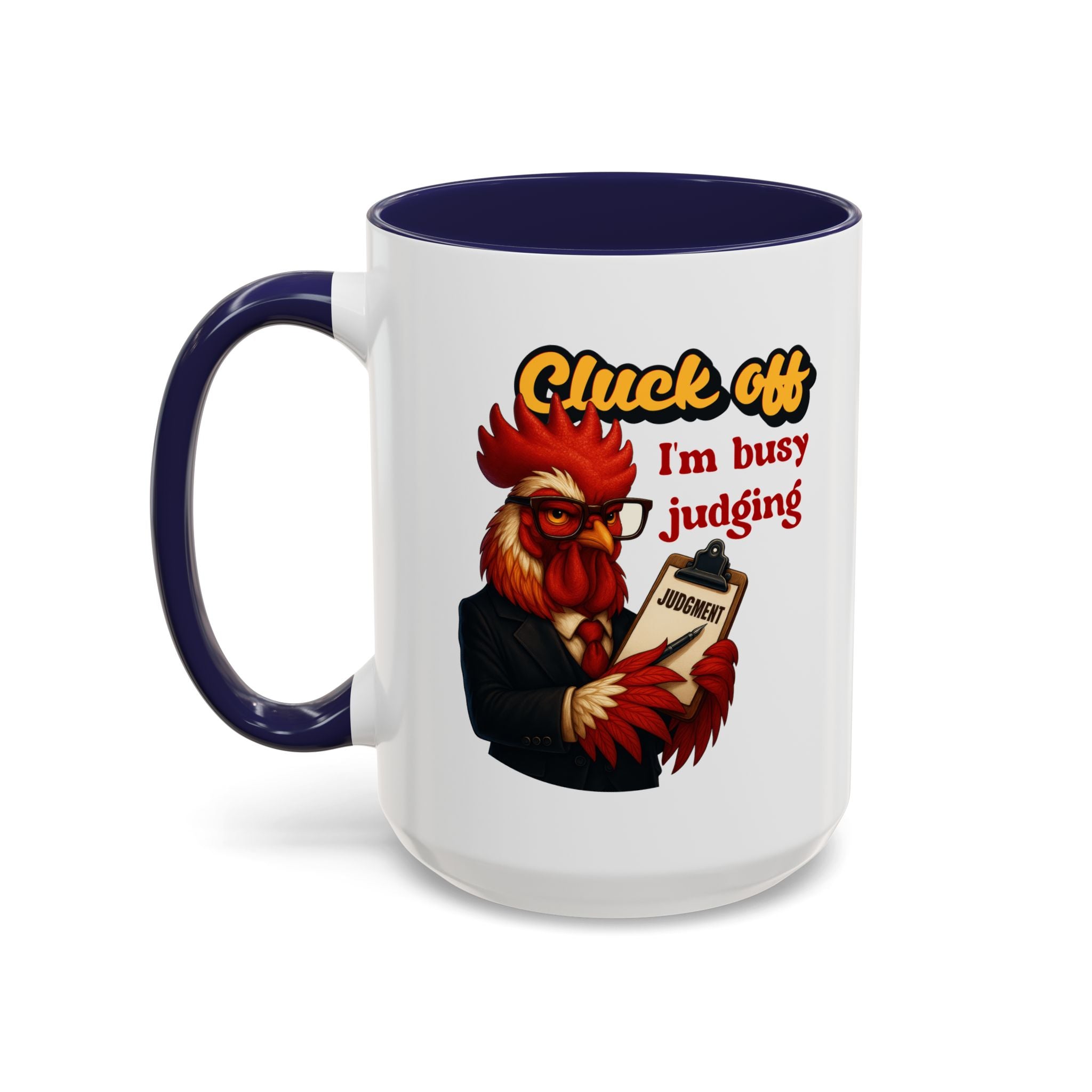 Funny Cluck Off Coffee Mug - Perfect for Chicken Lovers, Gag Gifts, Office Humor, and Birthdays