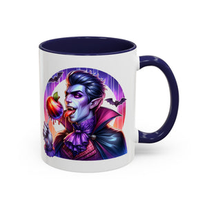Halloween Vampire Coffee Mug | Spooky Decor, Gift for Monster Lovers, Fall Drinkware, Halloween Party Favor, Unique Caffeine Cup
