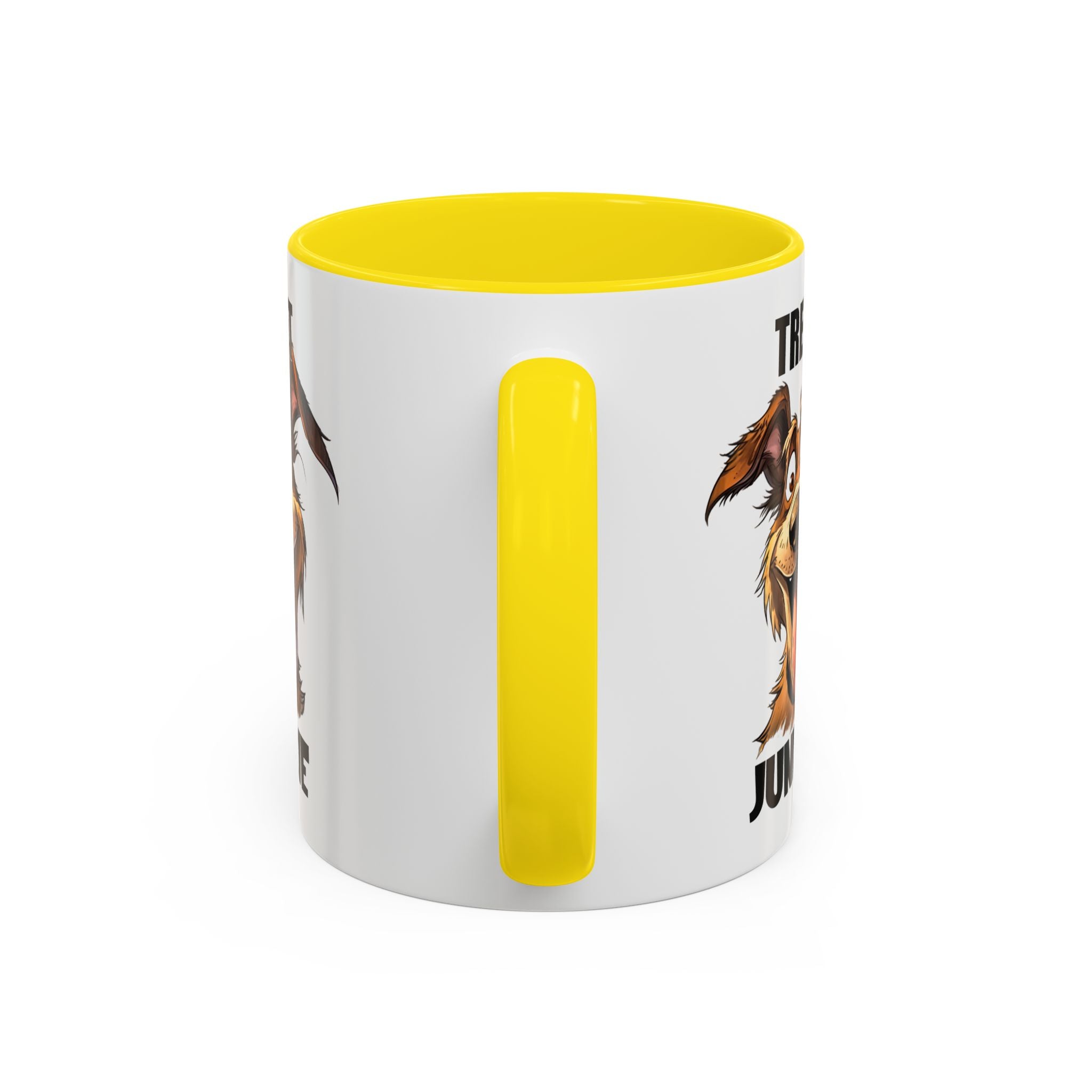 Funny Dog Lover Coffee Mug - Treat Junkie, Pet Gift, Animal Lover Cup, Dog Mom, Unique Mug for Dog Owners