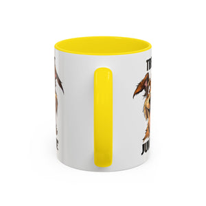 Funny Dog Lover Coffee Mug - Treat Junkie, Pet Gift, Animal Lover Cup, Dog Mom, Unique Mug for Dog Owners