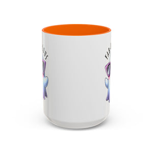 Fab-Boo-Lous Ghost Coffee Mug | Cute Halloween Mug, Fun Gift for Ghost Lovers, Spooky Seasonal Decor, Adorable Tea Cup