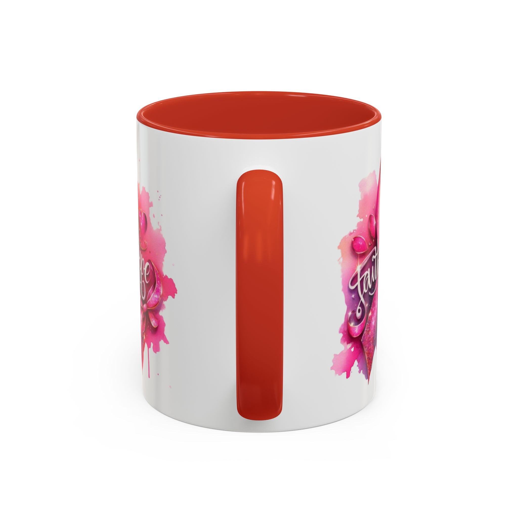 Cancer awareness Inspirational Hope & Faith and Love Coffee Mug